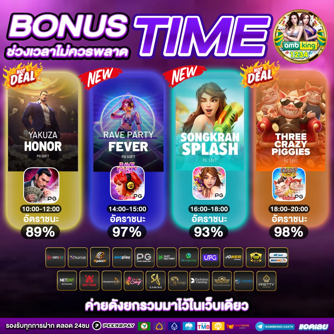 เกมสล็อตได้เงินจริง - แบนเนอร์โปรโมชั่น
