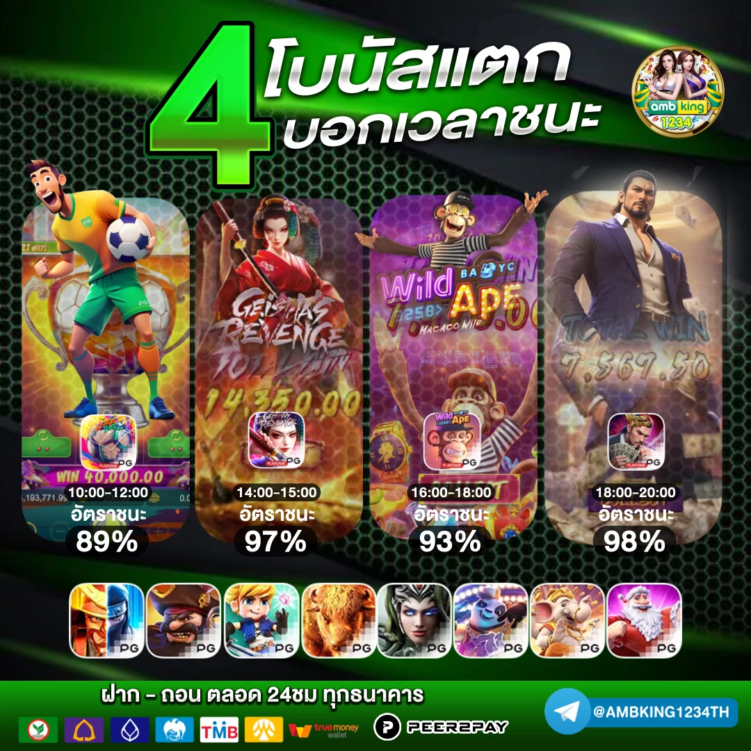 เว็บสล็อต อันดับ 1 ของโลก - แบนเนอร์โปรโมชั่น
