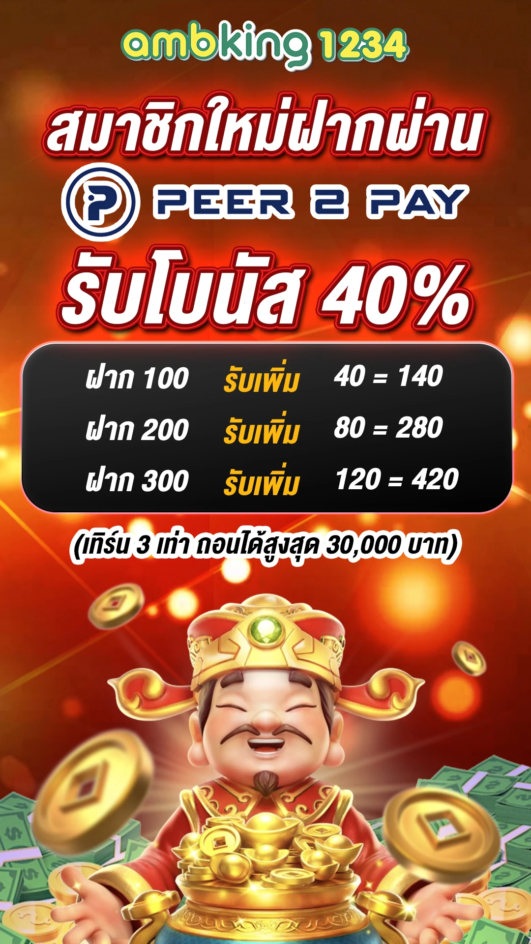 บาคาร่า ไม่มีขั้นต่ำ - แบนเนอร์โปรโมชั่น