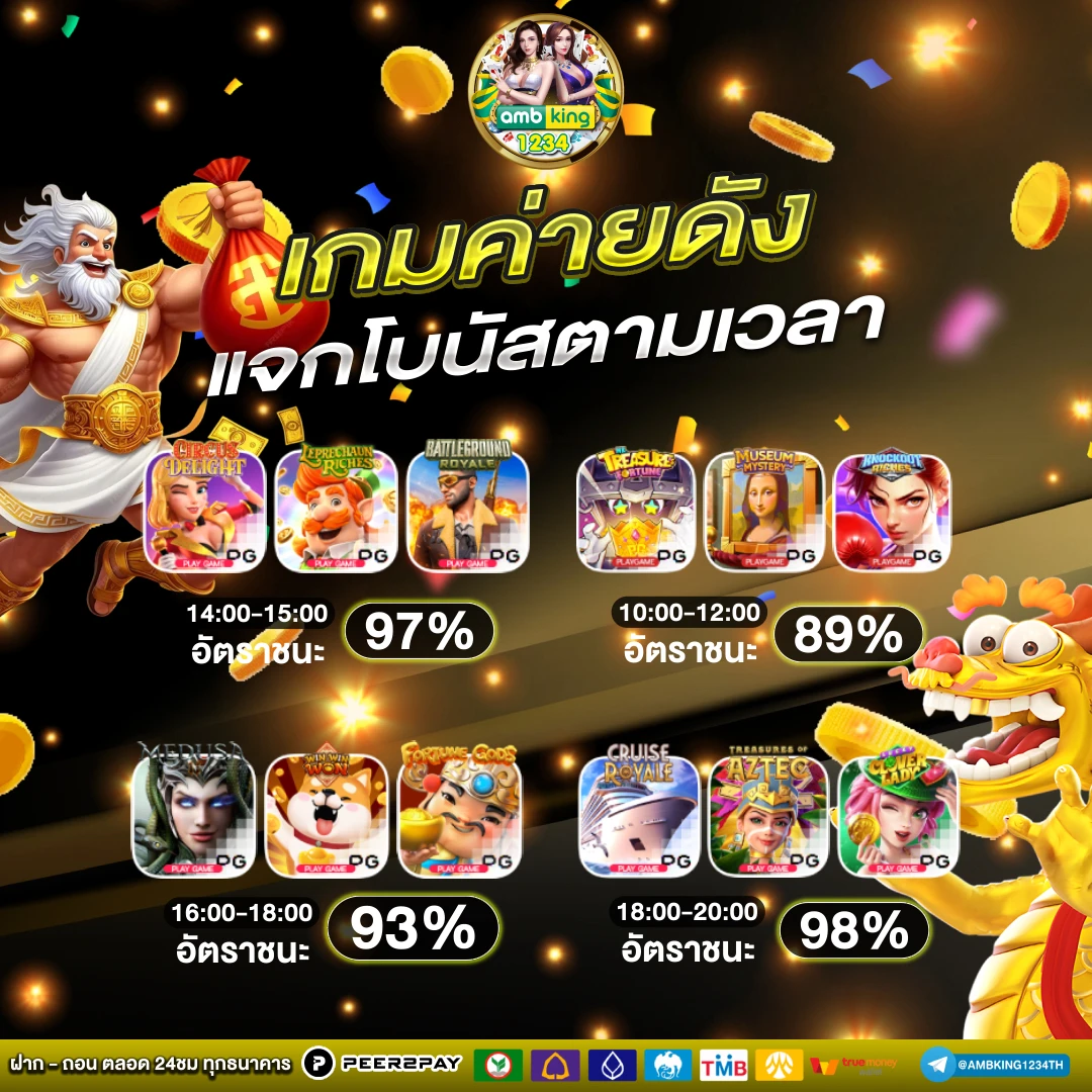 เกมสล็อต เว็บตรง - แบนเนอร์โปรโมชั่น